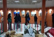 نمایشگاه جلوه‌های پایداری به مناسبت سوم خرداد در آستارا گشایش یافت + فیلم