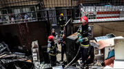 حریق درمانگاه «جی» اصفهان اطفاء شد