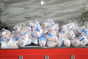 ۲۵ تن گوشت مرغ با قیمت تنظیم بازار در قزوین توزیع شد