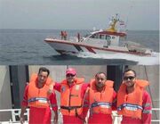 ۱۱ سرنشین یک فروند قایق غیرمجاز در آبهای کیش نجات یافتند