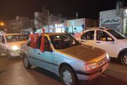 هواداران پرسپولیس در خیابان‌های بیرجند جشن شادی به پا کردند+ فیلم