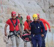 جوان ۳۵ ساله بر اثر سقوط از کوه صفه اصفهان جان باخت