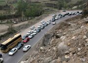 ترافیک صبحگاهی سنگین اما روان در جاده‌های مازندران