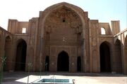 مقدمات ثبت جهانی بنای تاریخی مسجد ۷۰۰ ساله ورامین انجام شد