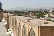 پشت‌بام‌ بازار میدان «نقش جهان» اصفهان مرمت شد
