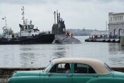 زیردریایی هسته‌ای و ناوچه موشک انداز روسیه در هاوانا پهلو گرفتند