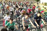 بزرگترین همایش دوچرخه سواری غرب کشور در همدان برگزار شد