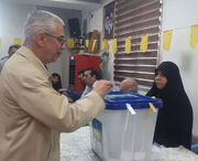 سرلشکر باقری رای خود را به صندوق انداخت