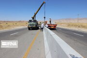 ۳۰ کیلومتر جداکننده و حفاظ بتونی در جاده‌های ایلام نصب می‌شود