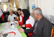 بیش از ۱۱ هزار نفر از خدمات داوطلبان هلال احمر کردستان بهره‌مند شدند