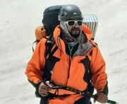 اعزام کوهنورد اراکی به اکپدیشن قله ۷۱۳۴ متری لنین
