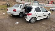 تصادف سه دستگاه خودرو سواری در گلستان ۱۱ مصدوم برجای گذاشت