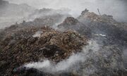 منشا آتش‌سوزی در محل دفن زباله آمل افزایش بی‌سابقه دمای هوا اعلام شد