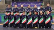 قهرمانی ایران در رقابت‌های کشتی فرنگی نونهالان آسیا