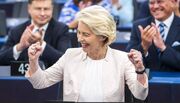 انتخاب مجدد فون در لاین به عنوان رئیس کمیسیون اروپا