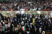 اجتماع ۱۰۰هزار نفری خانوادگی حجاب در ورزشگاه آزادی+ فیلم