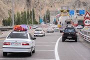 ترافیک سنگین درمحور چالوس و آزادراه تهران-شمال
