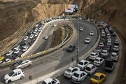 وضعیت جاده‌ها|ترافیک سنگین در محور هراز / جاده چالوس و آزادراه تهران - شمال یک طرفه شد