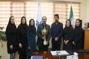 تجلیل از ورزشکاران مدال‌آور منطقه 8 در مسابقات کشوری دانشگاه آزاد اسلامی
