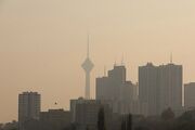تداوم آلودگی هوا در تهران / پایتخت در وضعیت نارنجی قرار گرفت