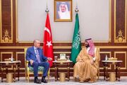 اردوغان با بن سلمان دیدار کرد/ قرارداد عربستان با ترکیه برای خرید پهپاد