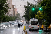 رگبار باران و احتمال آبگرفتگی معابر در ۶ استان