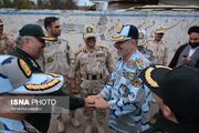فرمانده مرزبانی فراجا از مرز زمینی آستارا بازدید کرد + تصاویر