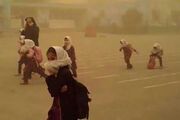 آلودگی هوا مدارس نوبت عصر سرخس را هم به تعطیلی کشاند