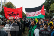 راهپیمایی حمایت از غزه از حرم مطهر رضوی تا چهارراه شهدا