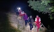 ۶ ساعت عملیات امدادی دره شیرز دو کوهنورد نجات یافتند