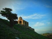 آرامگاه «گهواره‌گر» یکی از زیباترین بناهای به‌جا مانده در دشت توس