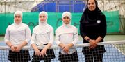 قهرمانی دختران تنیس باز ایران در مسابقات زیر ۱۲ سال غرب آسیا