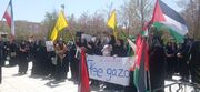 برگزاری تجمع «شَرف مرز ندارد» در دانشگاه بوعلی‌سینا
