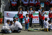 رقابت ۲۸۰ دانش آموز کردستانی در ‌مسابقات‌ دادرس هلال‌احمر