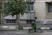 وزش باد خیلی شدید در تهران