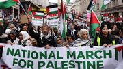 راهپیمایی هزاران نفری حامیان فلسطین در لندن، مونیخ و واشنگتن