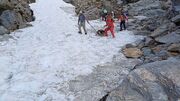 نجات کوهنورد مصدوم در ارتفاعات‌ راسوند
