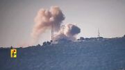حملات موشکی سنگین مقاومت لبنان به شهرک‌ها و مواضع نظامی صهیونیست‌ها