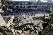 سی‌ان‌ان: بمباران مدرسه‌ آوارگان فلسطینی با مهمات آمریکایی انجام شده است