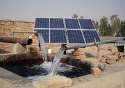 چاه‌های کشاورزی رفسنجان با نصب پنل خورشیدی از طرح مدیریت‌ بار معاف می‌شوند