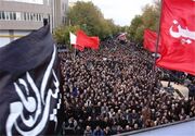 اجتماع بزرگ هیئات ملایر در روز تاسوعای حسینی