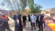 ساماندهی و بهسازی مسیر دسترسی روستای داریاب نهاوند توسط قرارگاه امام حسن مجتبی(ع)