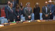 اعلام یک دقیقه سکوت در جلسه شورای امنیت سازمان ملل در پی شهادت آیت الله رئیسی