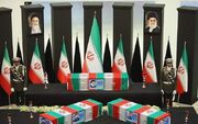 ادای احترام ۶۹ تن از سران و مقامات کشورها به رئیس‌جمهور شهید و همراهان