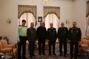 فرماندهان ارشد نظامی کشور با پزشکیان دیدار کردند + گزارش تصویری
