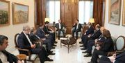 وزیر خارجه ایران با رئیس جمهور سوریه دیدار کرد
