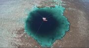 عکس | کشف عمیق‌ ترین حفره آبی جهان در مکزیک