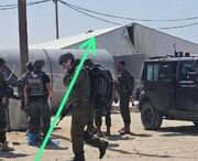 مقر فرماندهی ارتش اسرائیل در کرم ابوسالم هدف قرار گرفت