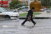 رگبار و وزش باد شدید در نقاط مختلف کشور