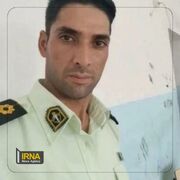 عکسی از افسر پلیسی که در حادثه سراوان شهید شد